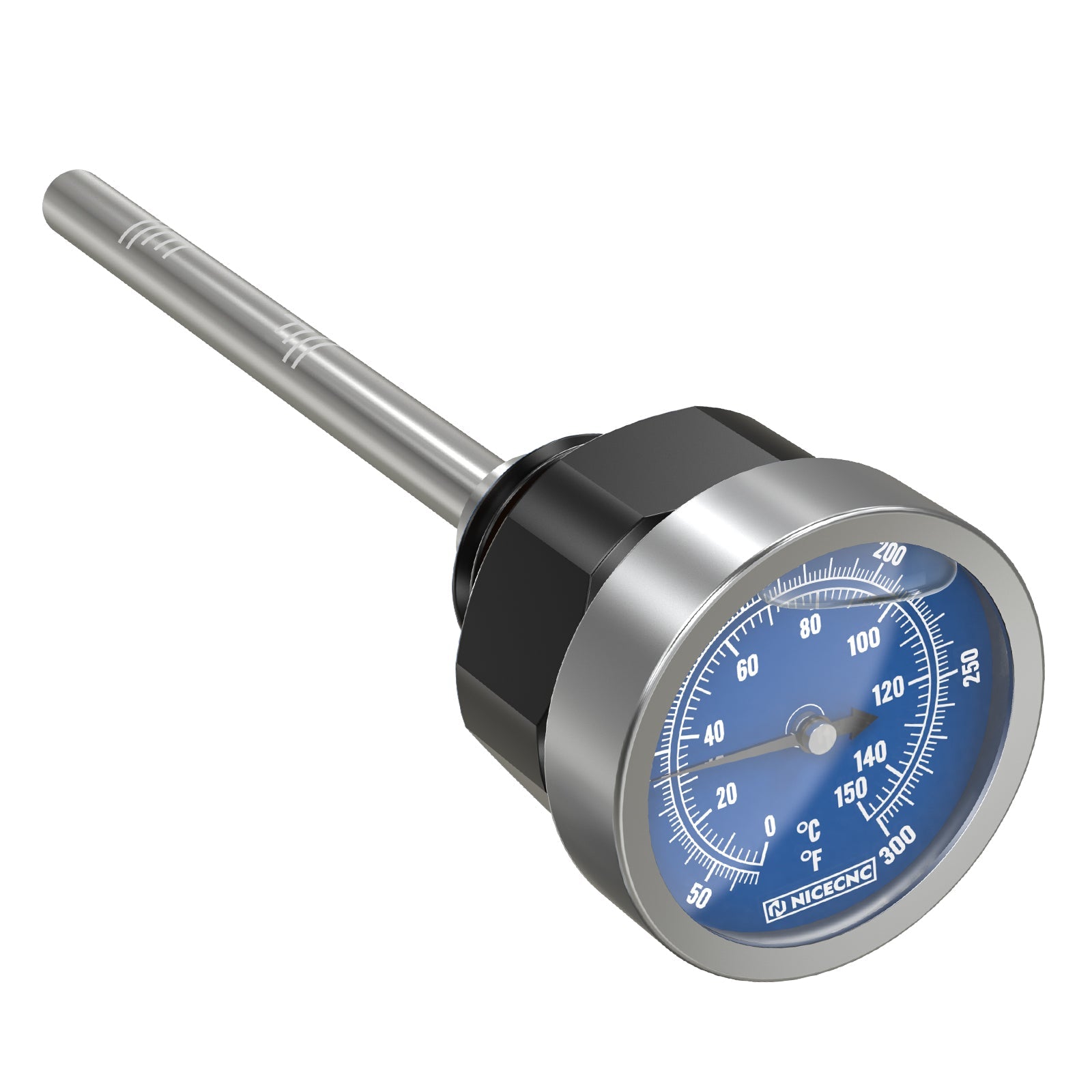 Engine Oil Dipstick w/Temperature Gauge For Yamaha Raptor 700 R 660R YFZ450