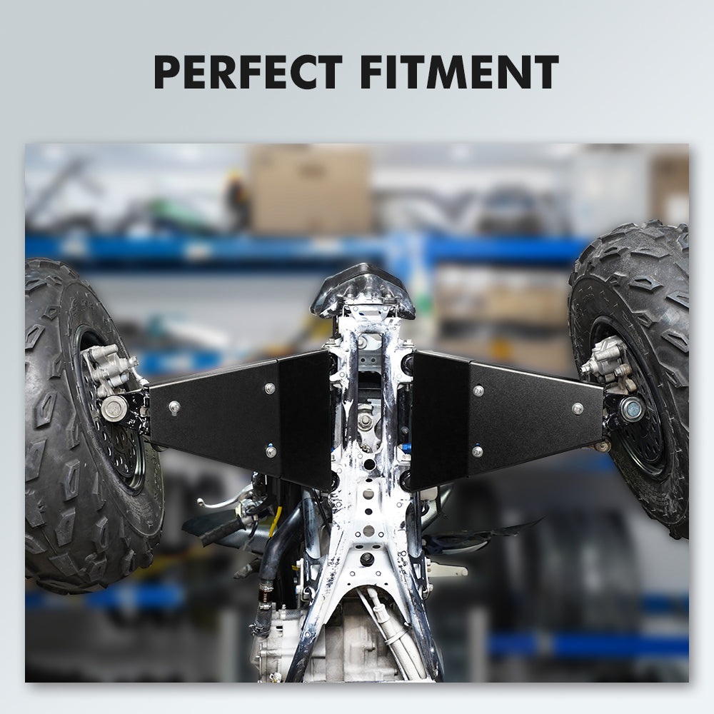 ATV Front A-Arm Guards Skid Plate Covers For Yamaha Raptor 700 700R 2006-2026 Position 2