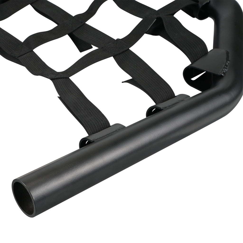 ATV Foot Peg Nerf Bars Heel Guards w/Webbing For Yamaha Raptor 700 700R 06-26