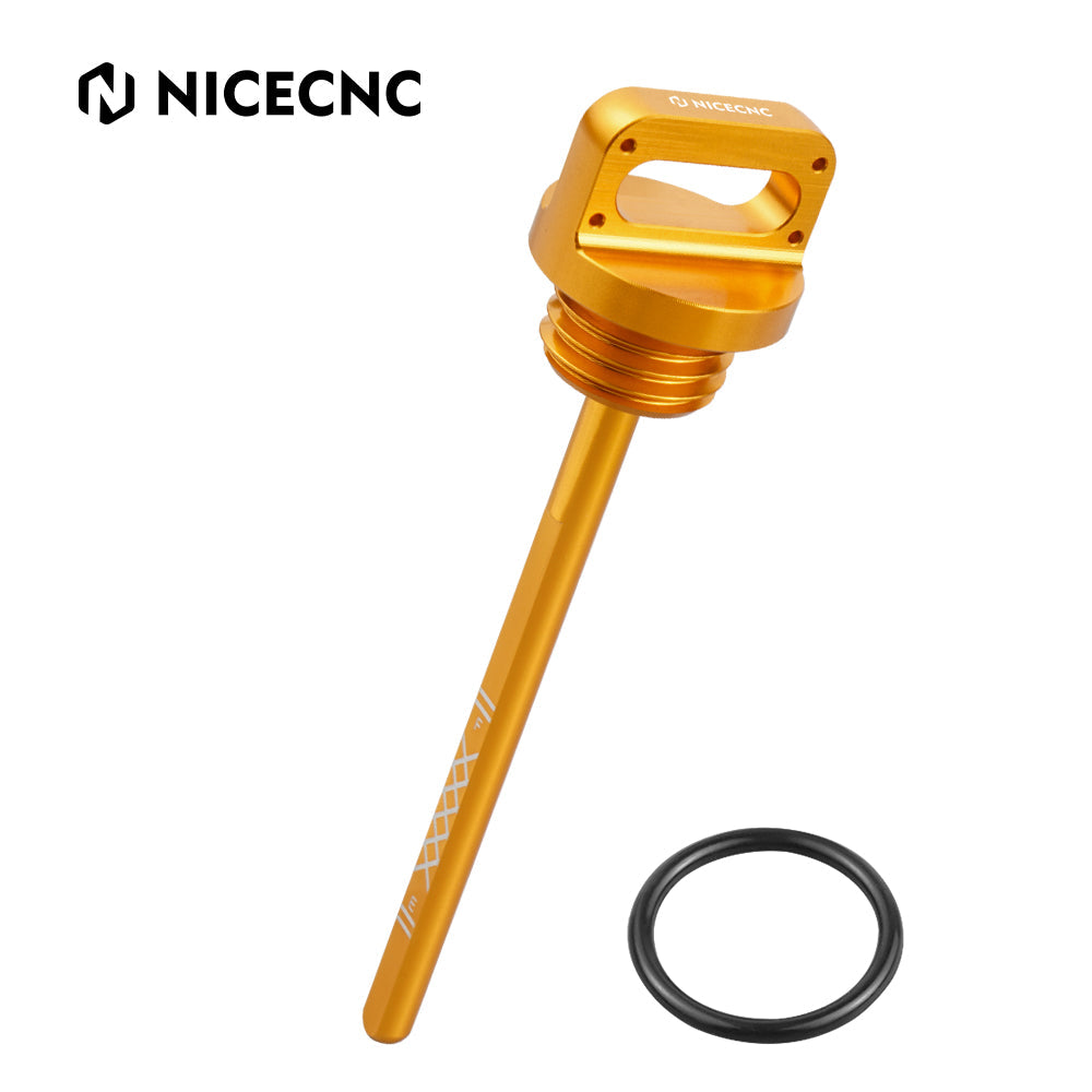 ATV Engine Oil Dipstick Oil Level Checker Gauge Cap For Yamaha Raptor 660R 700 700R Position 14