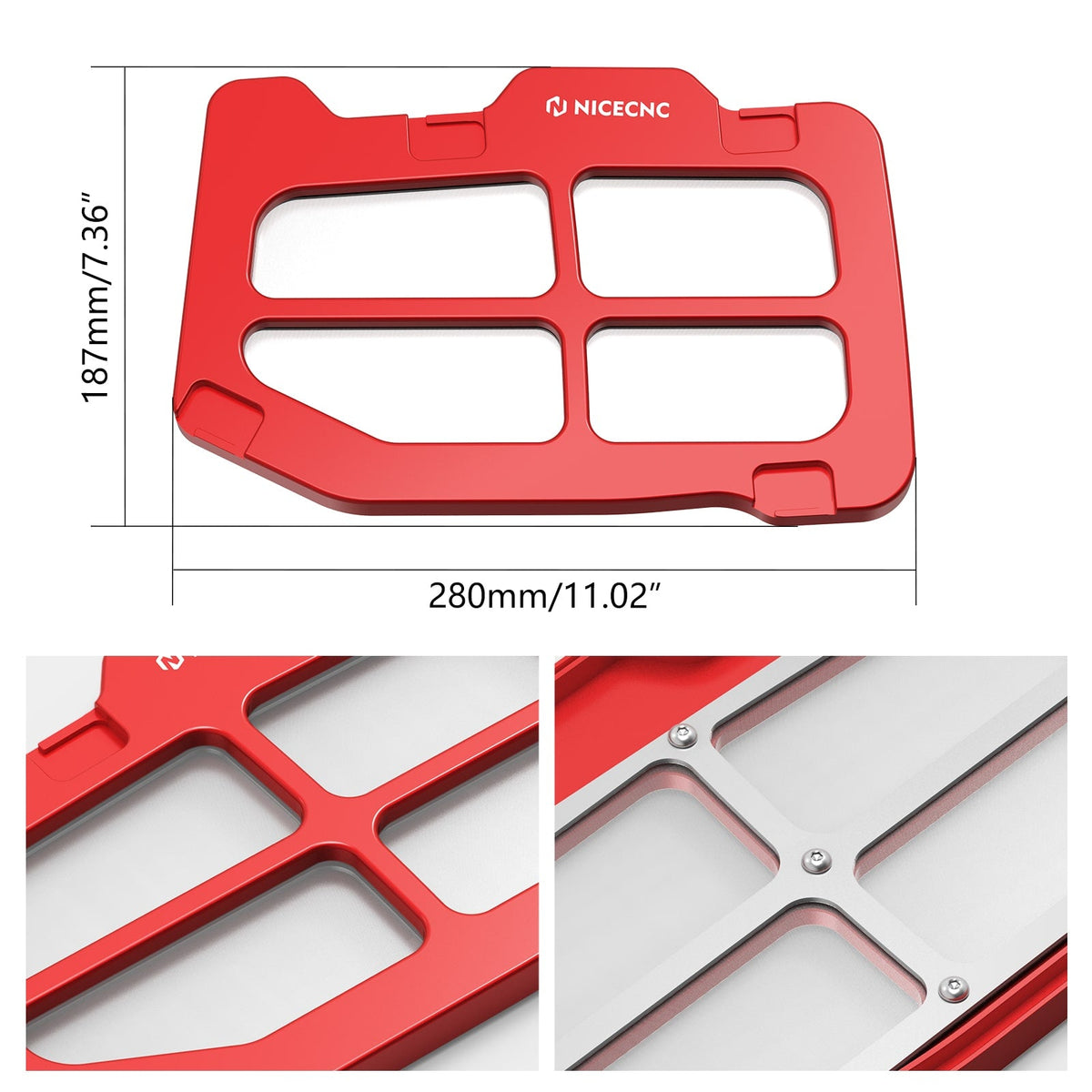ATV Air Box Lid Cover Cap Cleaner Case For Yamaha Raptor 700 700R 2006-2026