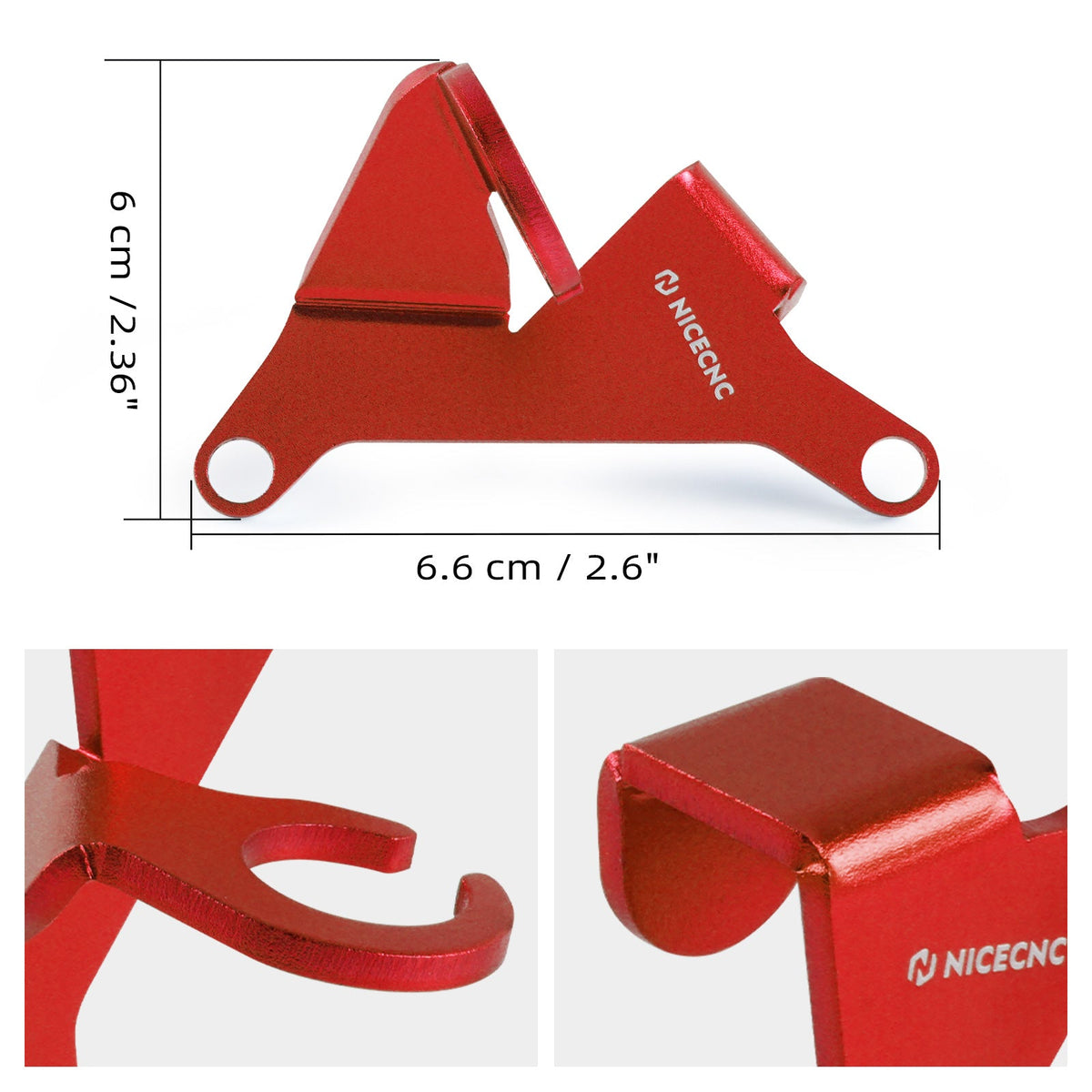 Crankcase Cover Holder Brake Line Clamp For Yamaha Raptor 700 R 2006-2026