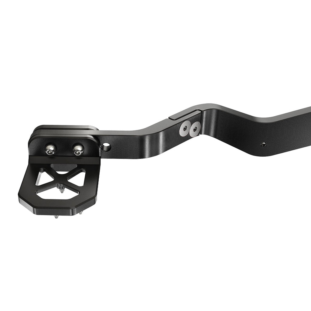 ATV Folding Shift Lever + Adjustable Rear Foot Brake Pedal For Yamaha Raptor 700 R 13-26