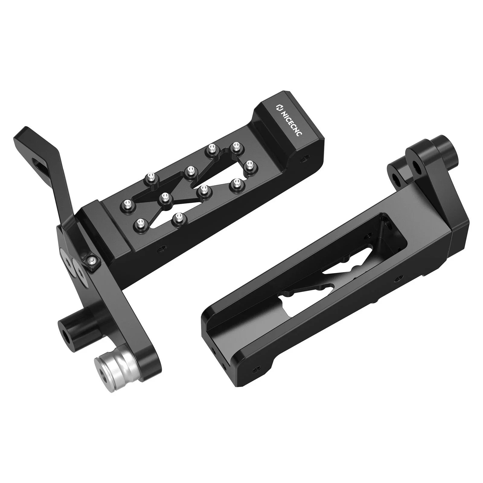 Foot Pegs Footrest Pedals Assembly Kit For Yamaha Raptor 700 R 2006-2023
