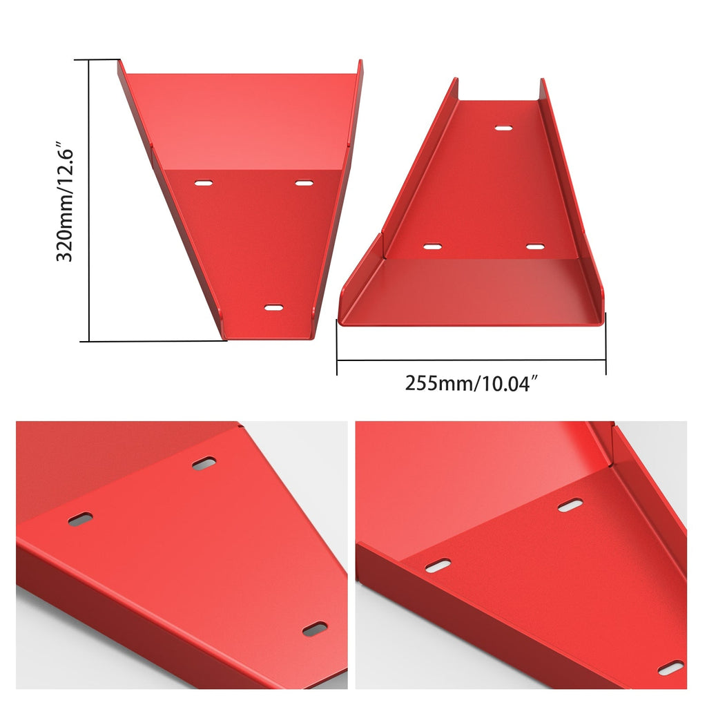 ATV Front A-Arm Guards Skid Plate Covers For Yamaha Raptor 700 700R 2006-2026