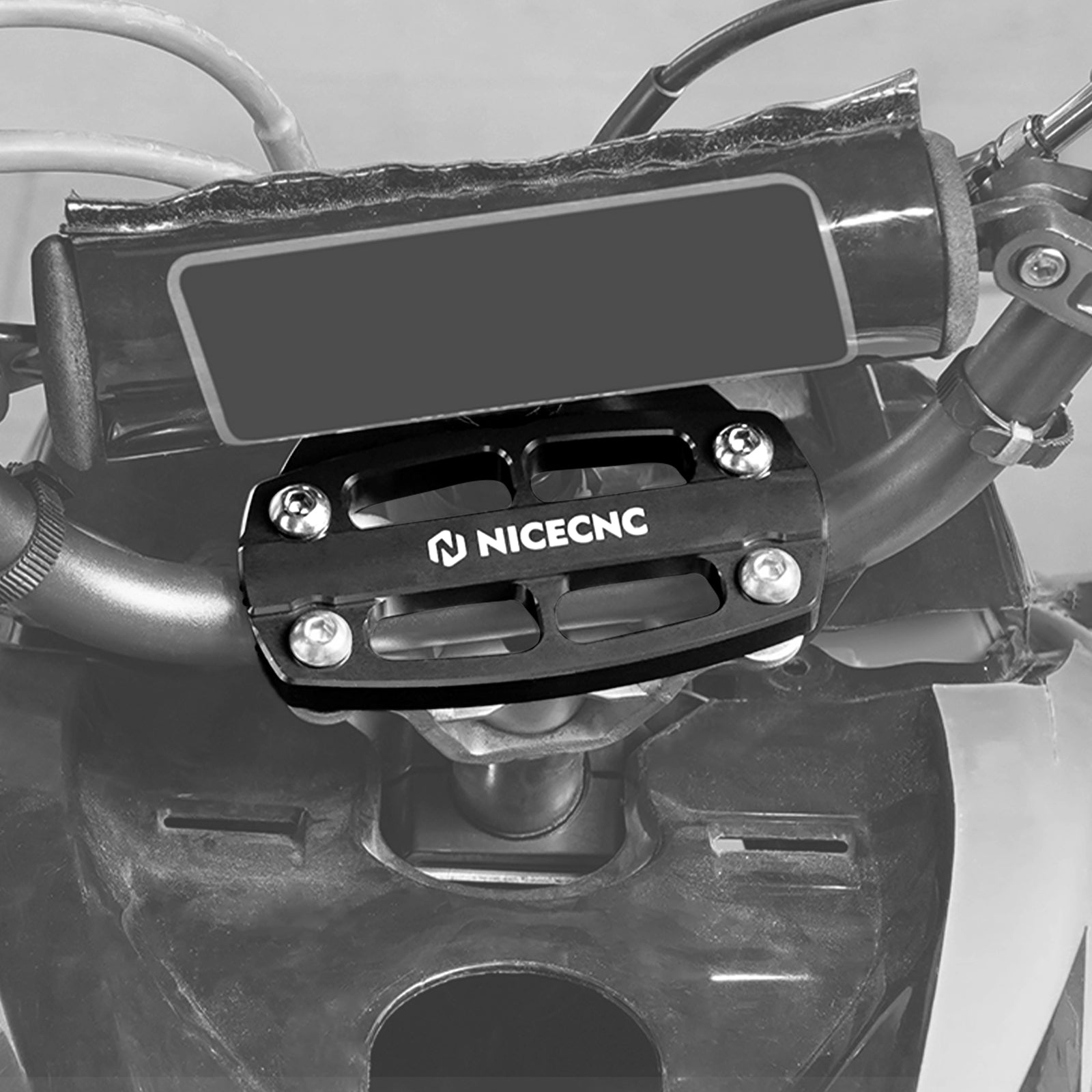 Handlebar Mounting Clamp w/Key Guard For Yamaha Raptor 700 R 2006-2026