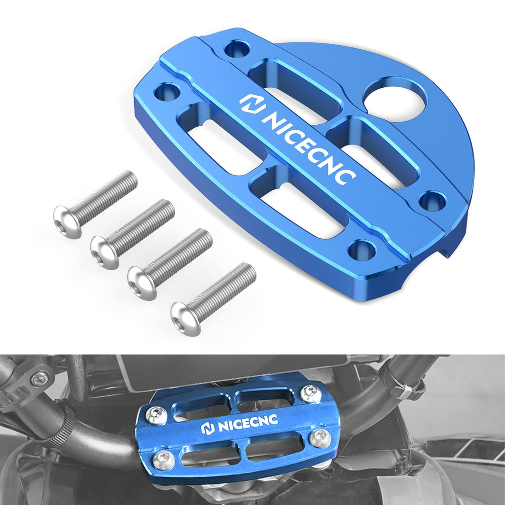 Handlebar Mounting Clamp w/Key Guard For Yamaha Raptor 700 R 2006-2026