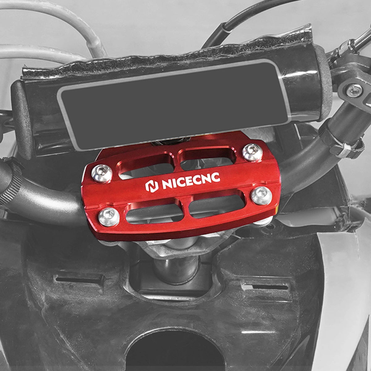 Handlebar Mounting Clamp w/Key Guard For Yamaha Raptor 700 R 2006-2026