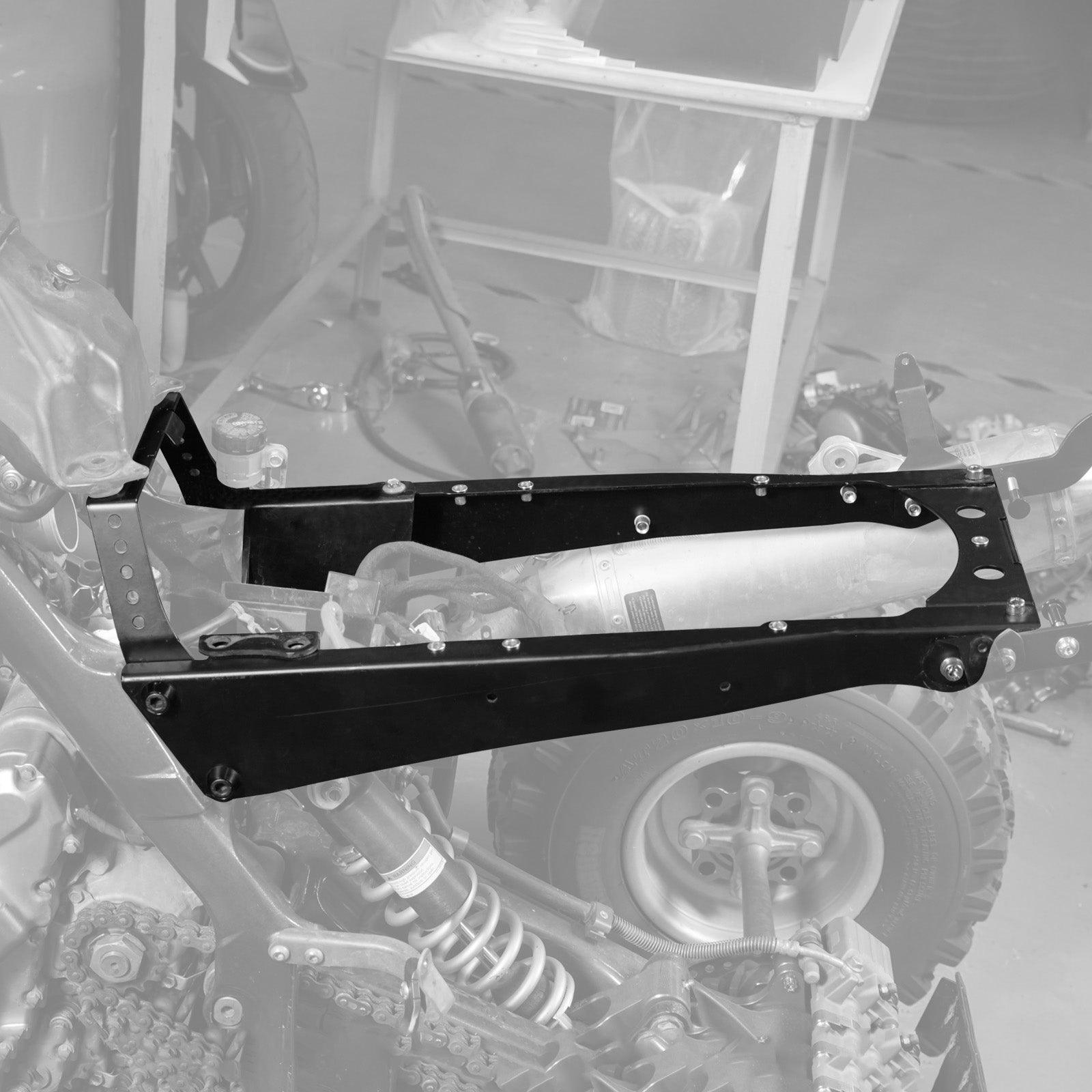 ATV Rear Subframe Carbon Steel For Yamaha Raptor 700 R 2006-2026