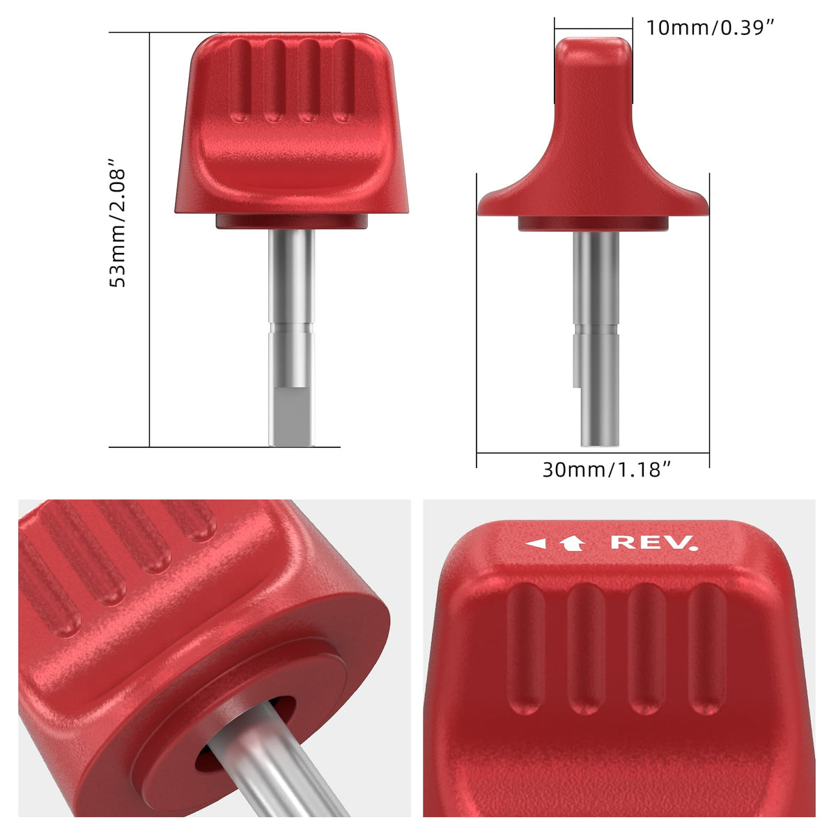 Reverse Cable Knob Switch Repair Plate Cover For Yamaha Raptor 700 R 09-26