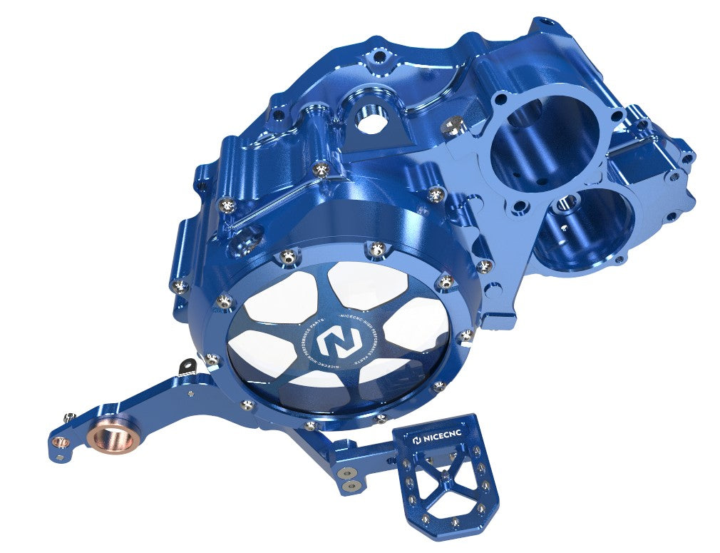 Transparent Clutch Crankcase Cover & Brake Pedal For Yamaha Raptor 700 R 2006-2025