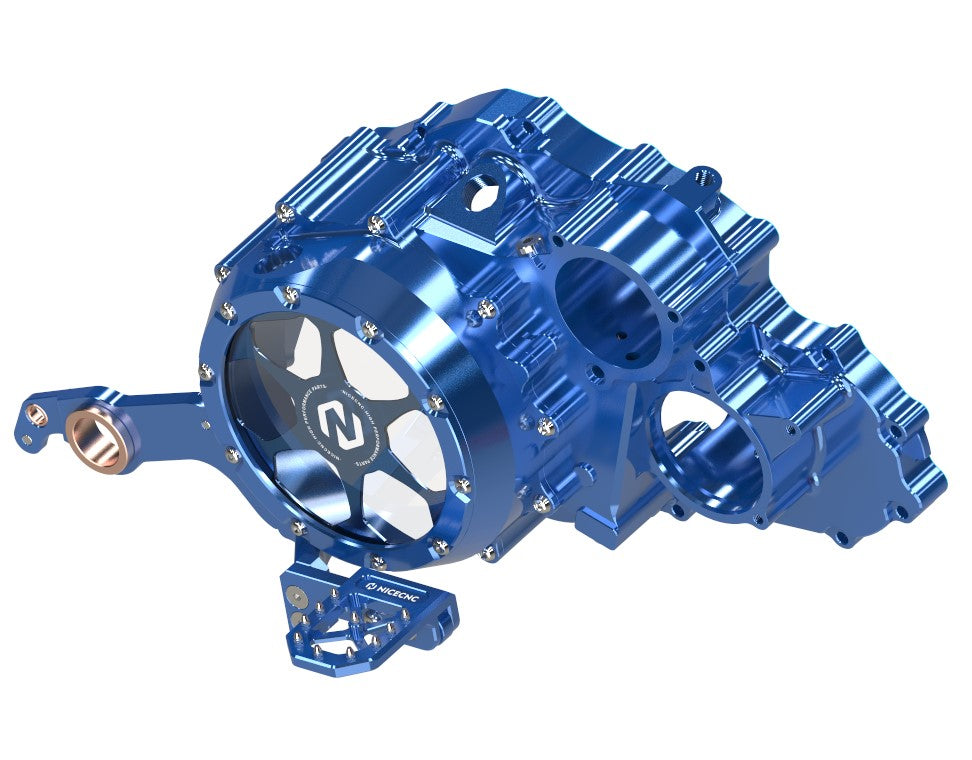 Transparent Clutch Crankcase Cover & Brake Pedal For Yamaha Raptor 700 R 2006-2025
