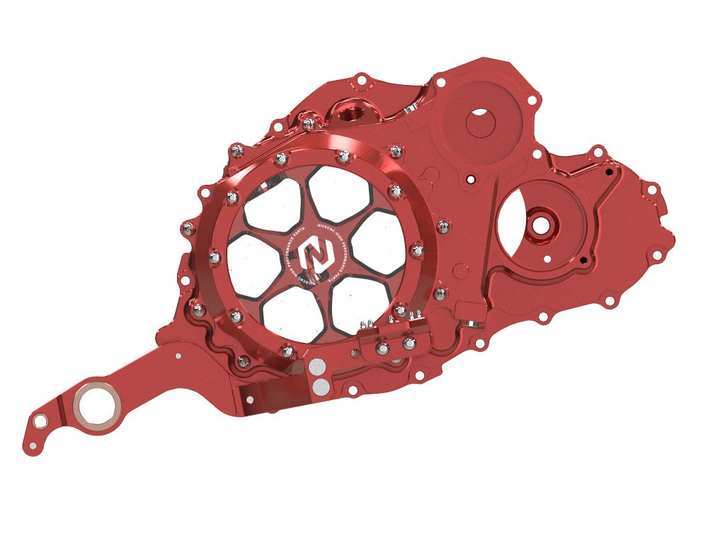 Transparent Clutch Crankcase Cover & Brake Pedal For Yamaha Raptor 700 R 2006-2025