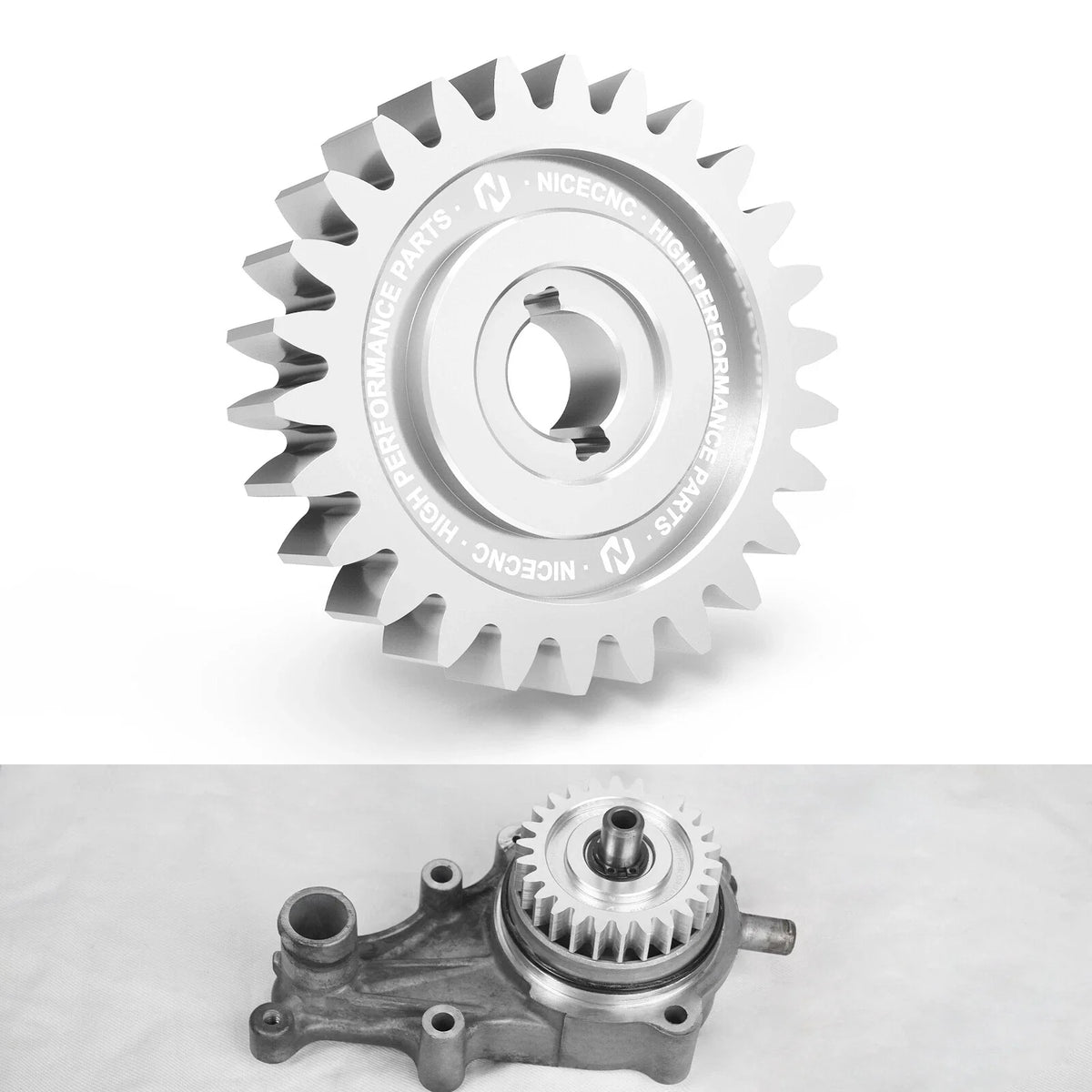 26 Teeth Water Pump Drive Gear Impeller Shaft For Yamaha Raptor 700 R 06-26