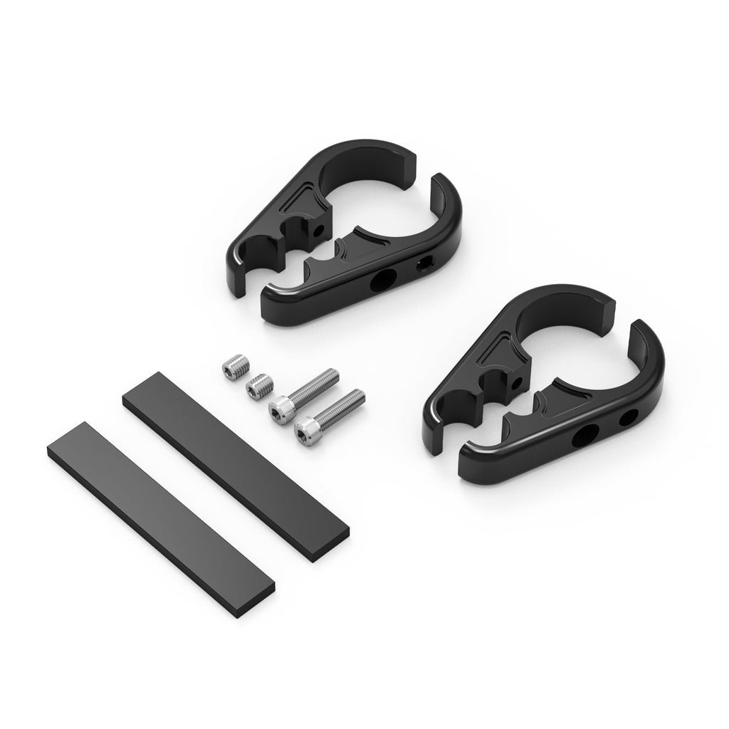 Pair A-Arm Brake Line Cable Clamps For Yamaha Grizzly Raptor 700 R YFZ450R
