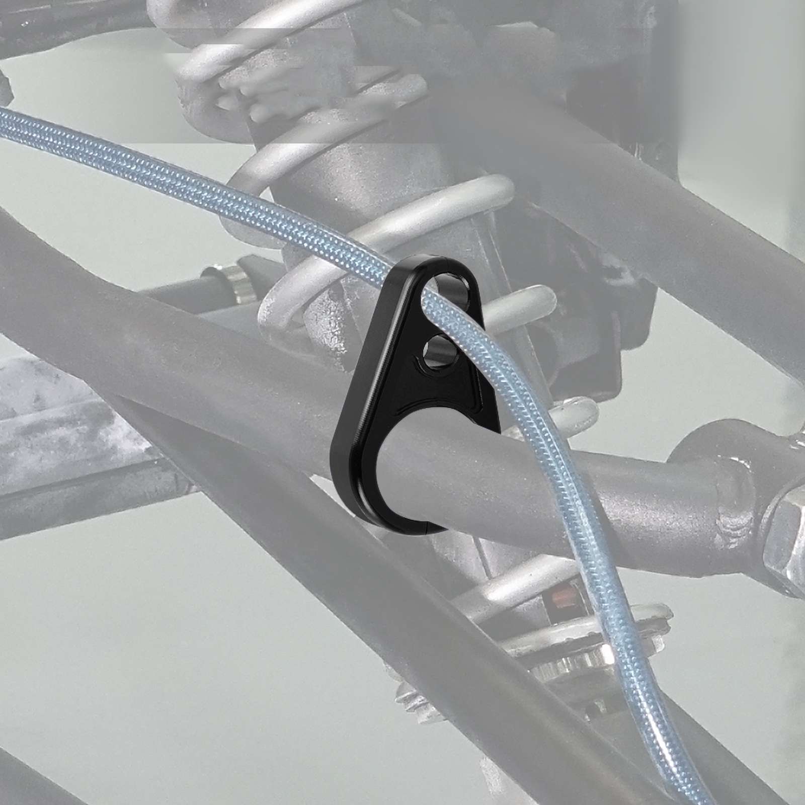 Pair A-Arm Brake Line Cable Clamps For Yamaha Grizzly Raptor 700 R YFZ450R