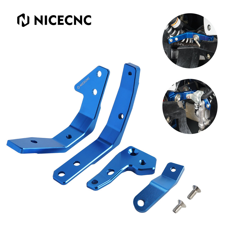 Rear Fender Stay Bracket Mount Holder Set For Yamaha Raptor 700 R 13-26