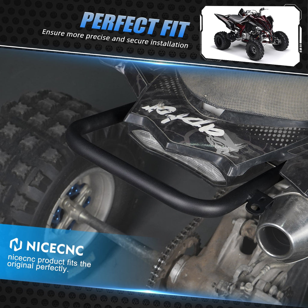 Heavy-duty Rear Grab Bar Bumper Support For Yamaha Raptor 700 R 06-26