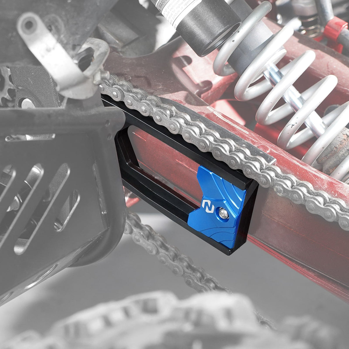 Rear Swingarm Chain Guide Slider Guard For Yamaha Raptor 700 R 2006-2026