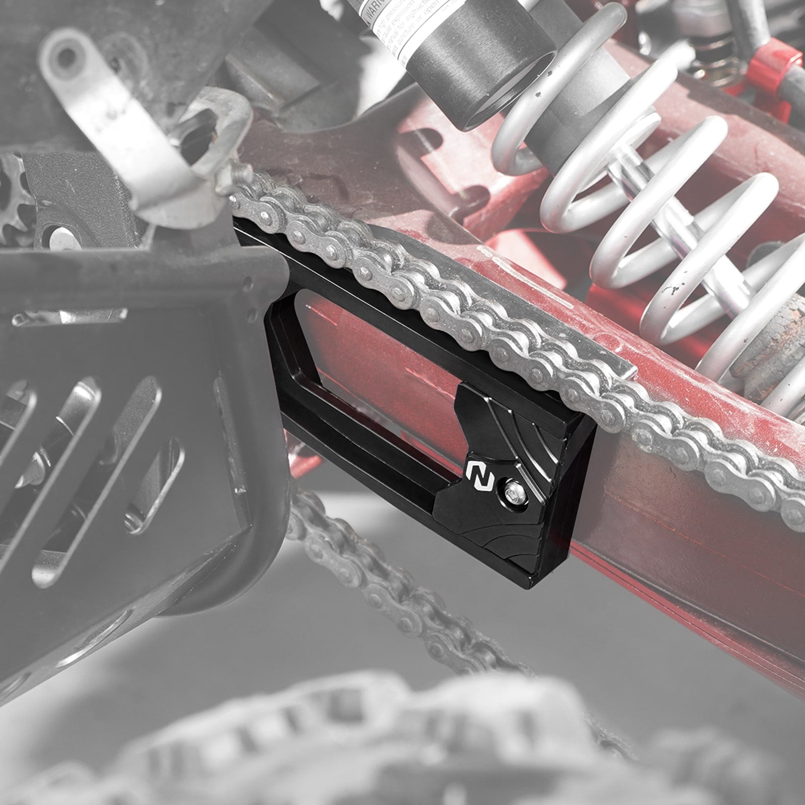 Rear Swingarm Chain Guide Slider Guard For Yamaha Raptor 700 R 2006-2026