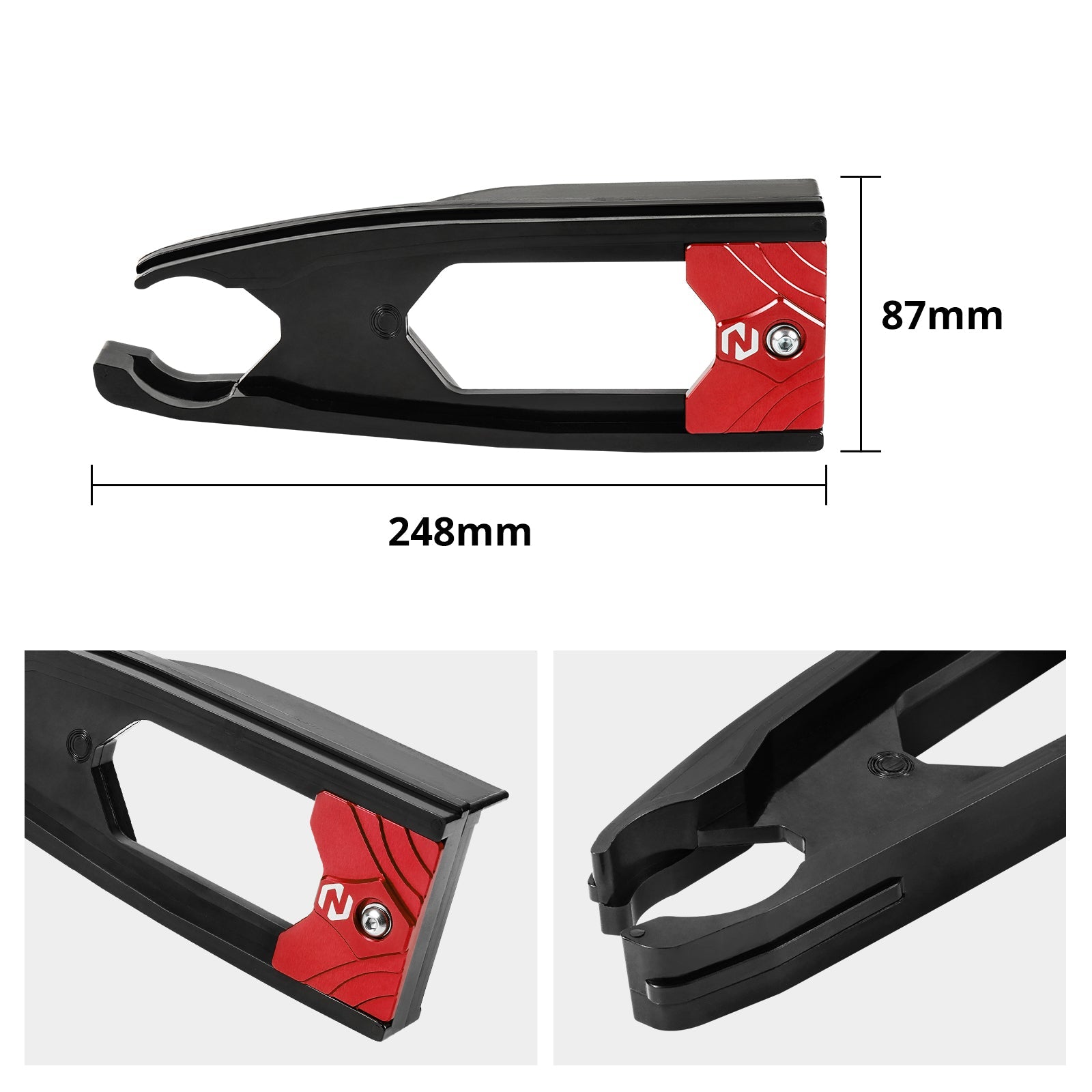 Rear Swingarm Chain Guide Slider Guard For Yamaha Raptor 700 R 2006-2026