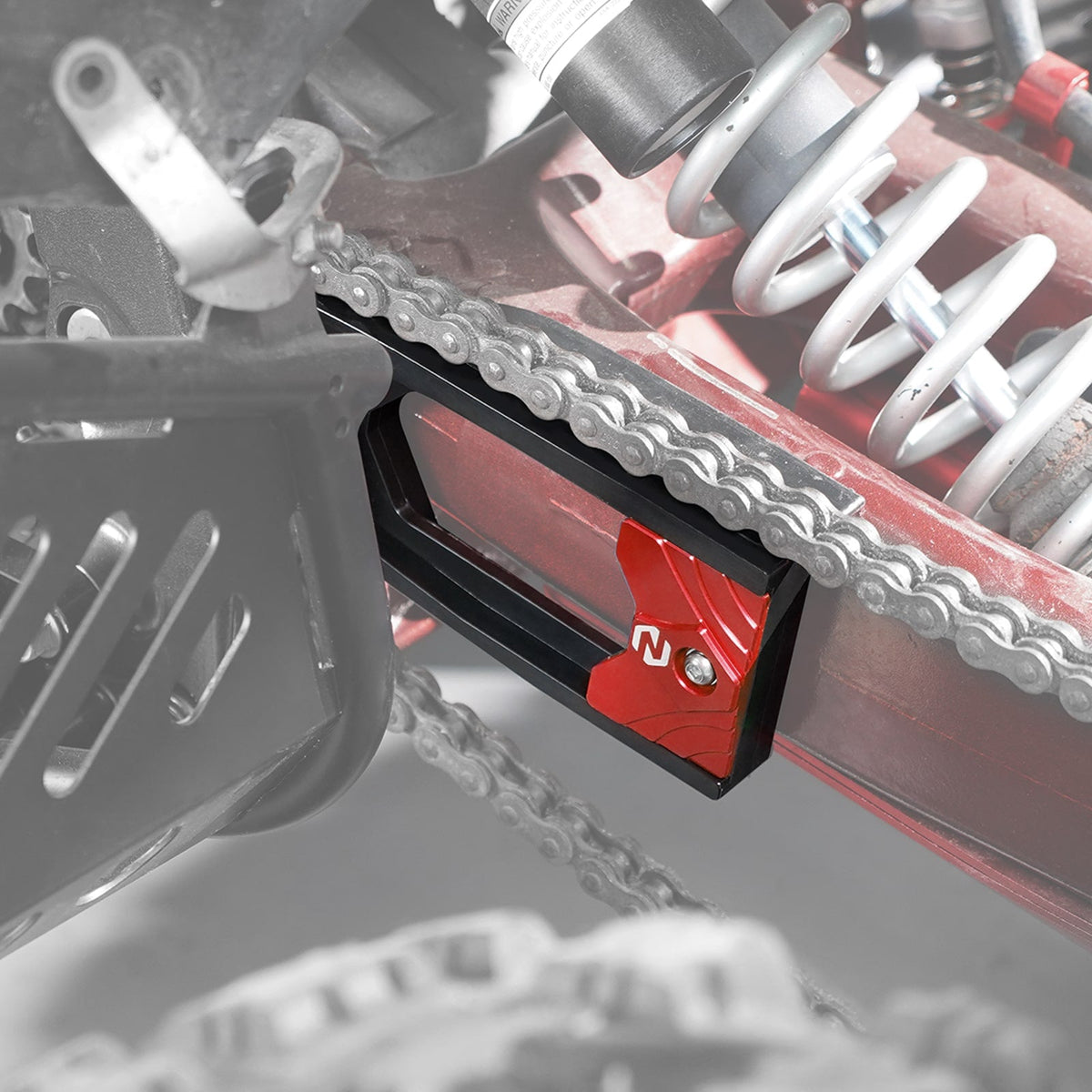 Rear Swingarm Chain Guide Slider Guard For Yamaha Raptor 700 R 2006-2026