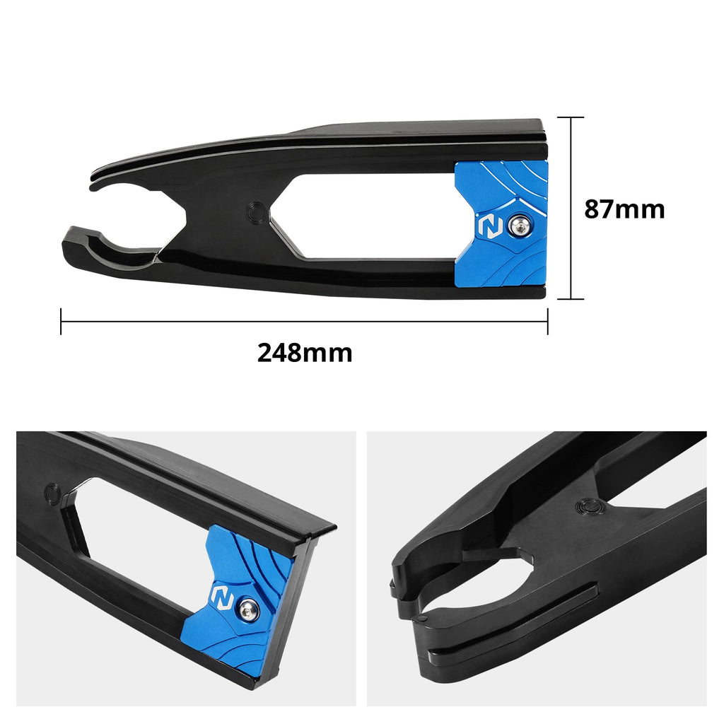 Rear Swingarm Chain Guide Slider Guard For Yamaha Raptor 700 R 2006-2026