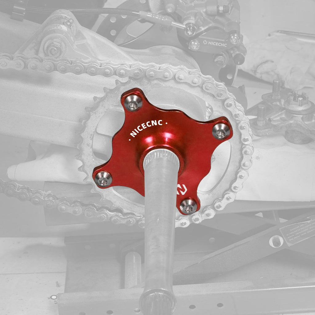 Rear Wheel Axle Collar Sprocket Hub For Yamaha Raptor 700 R 2006-2025