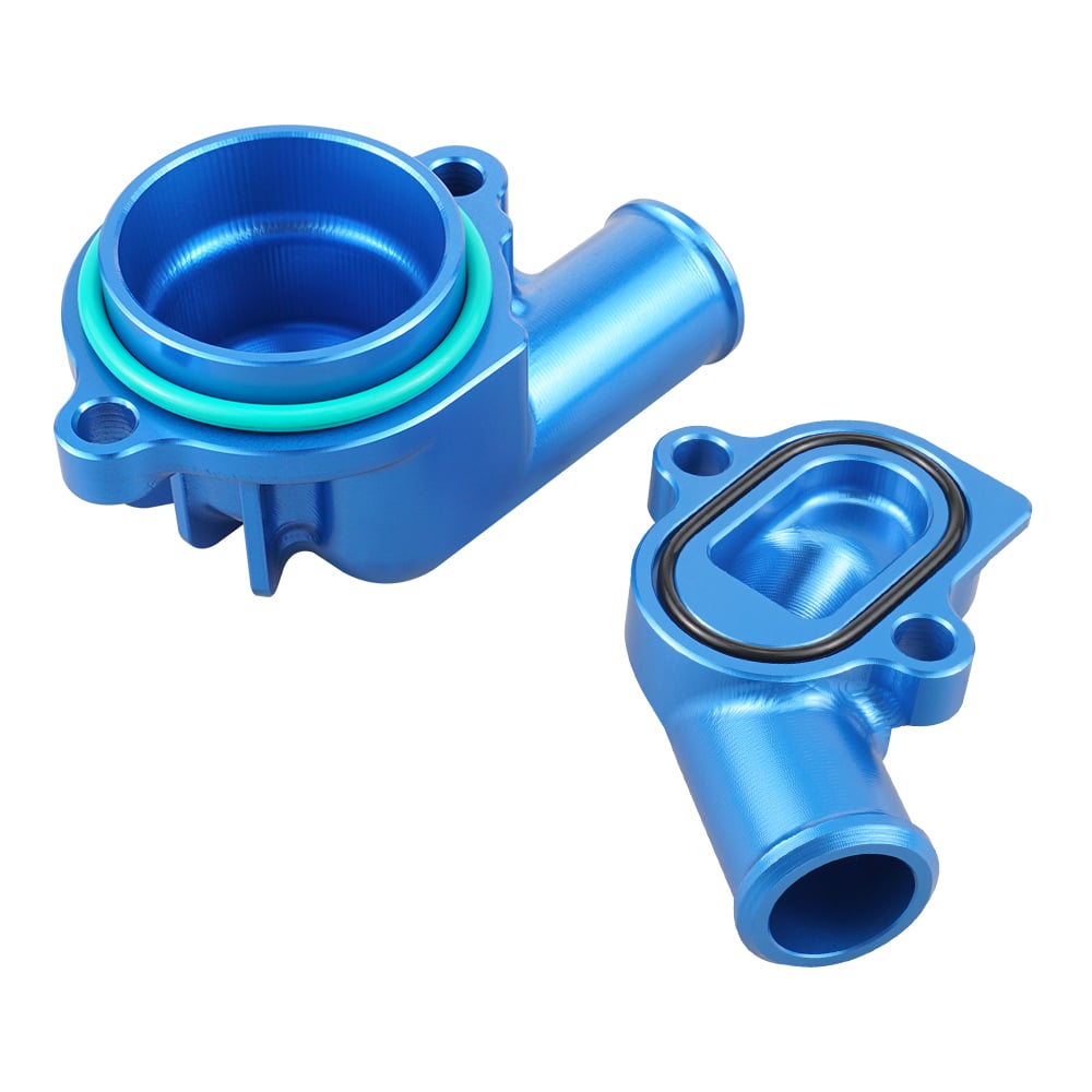 Inlet Water Pump Outlet Thermostat Housing Cover For Yamaha Raptor 700 R 06-26