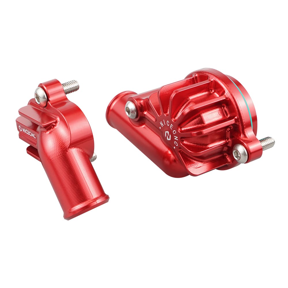 Inlet Water Pump Outlet Thermostat Housing Cover For Yamaha Raptor 700 R 06-26