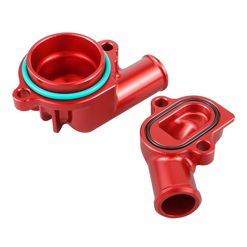 Inlet Water Pump Outlet Thermostat Housing Cover For Yamaha Raptor 700 R 06-26