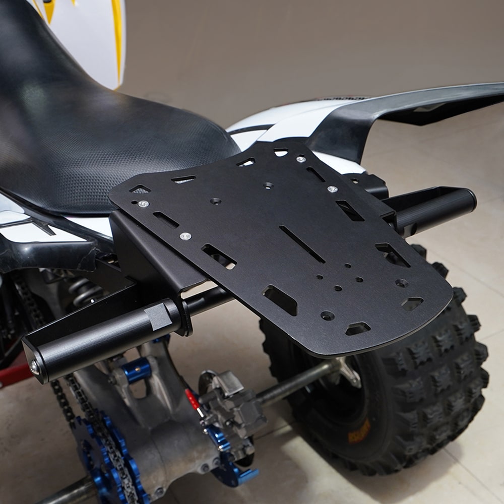 ATV Rear Grab Bar Luggage Carrier Tail Rack Support For Yamaha Raptor 700 700R