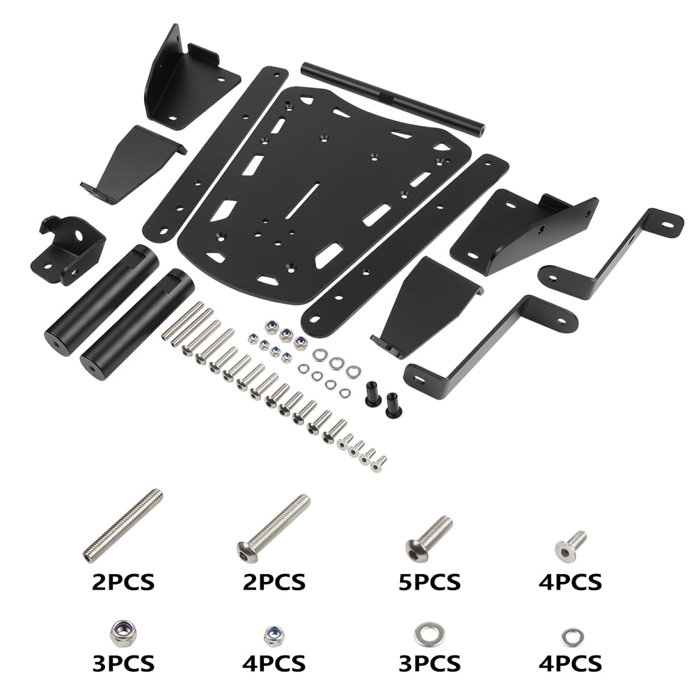 ATV Rear Grab Bar Luggage Carrier Tail Rack Support For Yamaha Raptor 700 700R