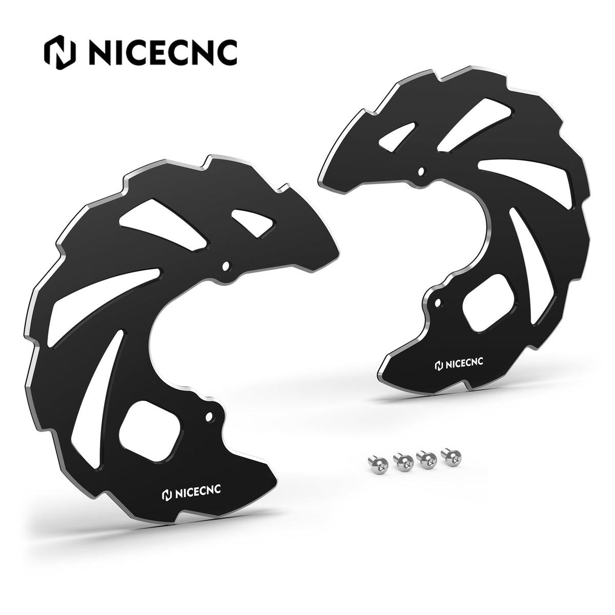 Front Brake Disc Rotor Guards For Yamaha Raptor 700 R 06-26 YFZ450R 09-24