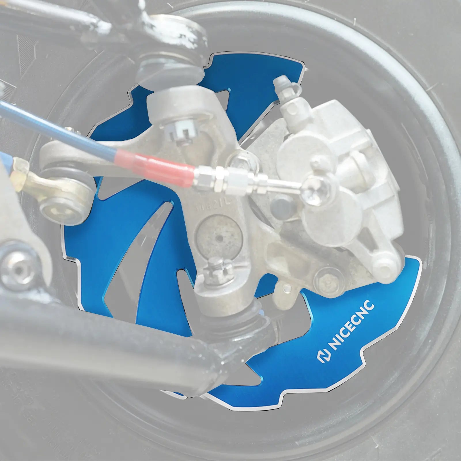 Front Brake Disc Rotor Guards For Yamaha Raptor 700 R 06-26 YFZ450R 09-24