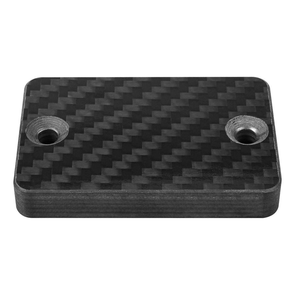 ATV Carbon Fiber Front Brake Reservoir Cover For Yamaha Raptor 700 250 Grizzly 700