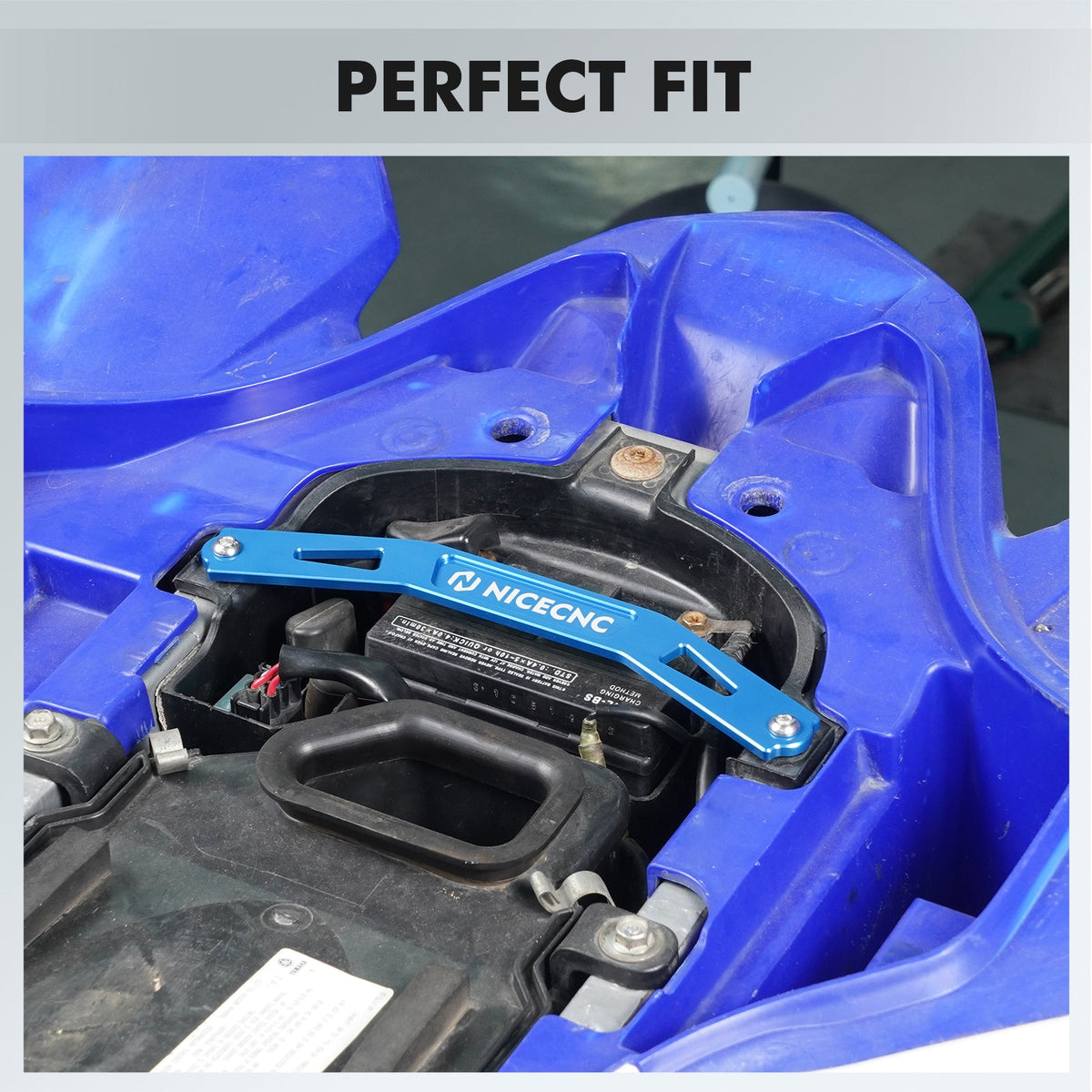 ATV Battery Box Holder Bracket For Yamaha YFZ450R 2009-2024