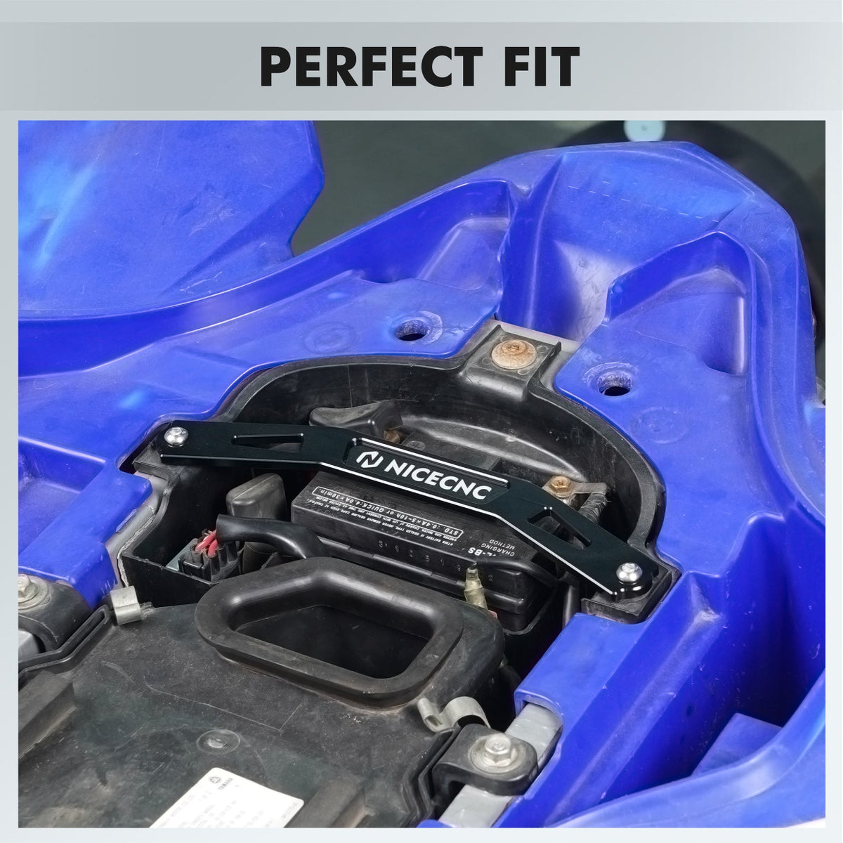 ATV Battery Box Holder Bracket For Yamaha YFZ450R 2009-2024