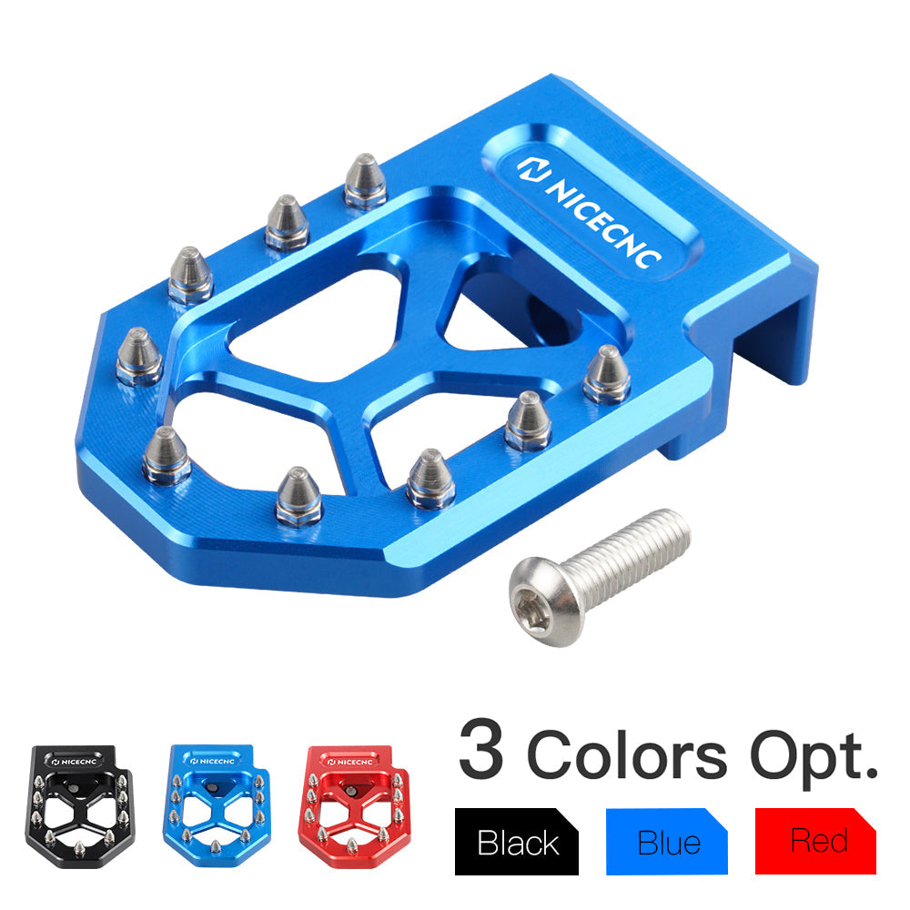 ATV Rear Brake Lever Pedal Extender Plate Tip Pad For Yamaha YFZ450R Position 1