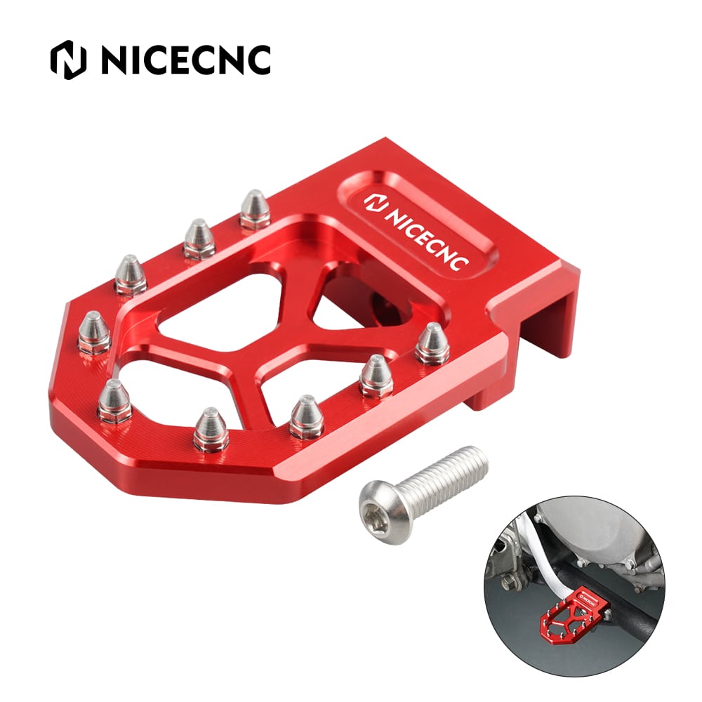ATV Rear Brake Lever Pedal Extender Plate Tip Pad For Yamaha YFZ450R Position 11