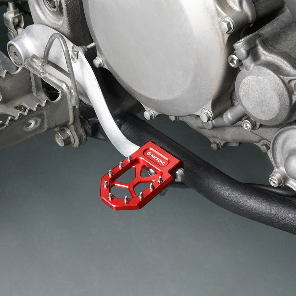 ATV Rear Brake Lever Pedal Extender Plate Tip Pad For Yamaha YFZ450R Position 3