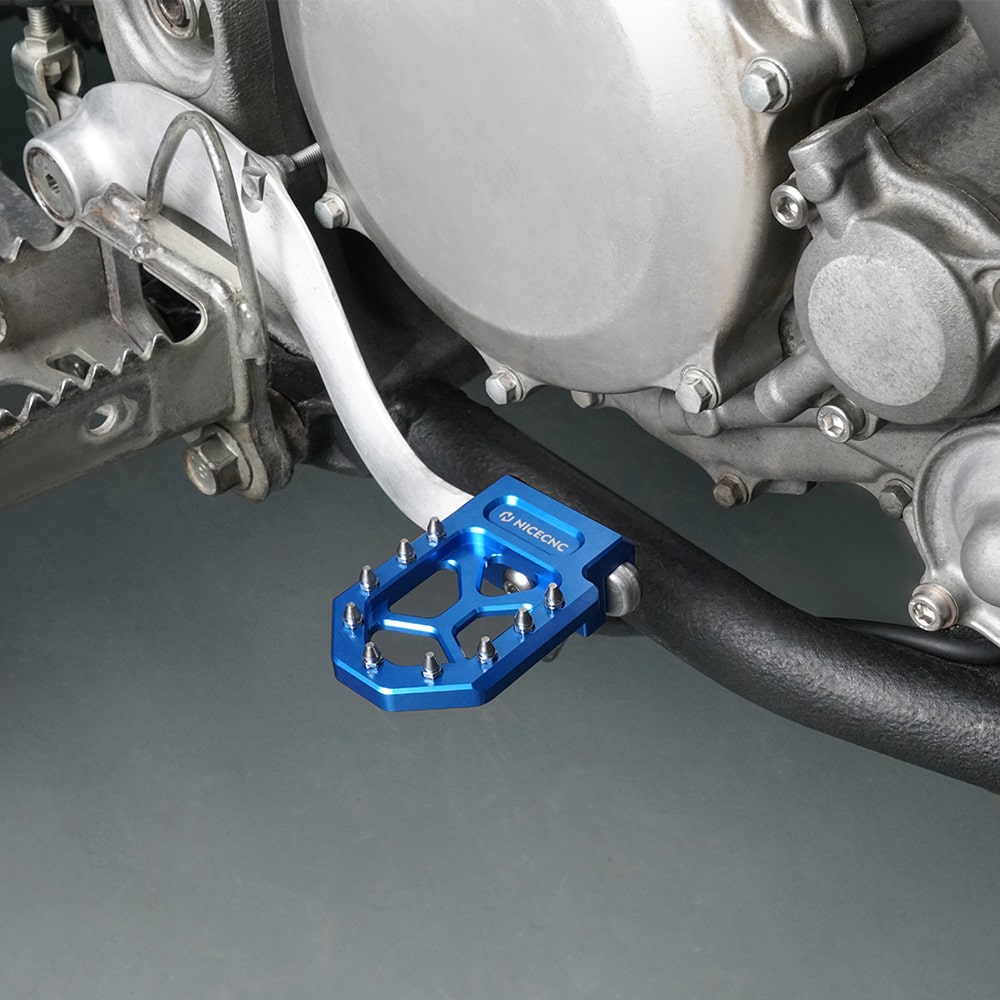 ATV Rear Brake Lever Pedal Extender Plate Tip Pad For Yamaha YFZ450R Position 2