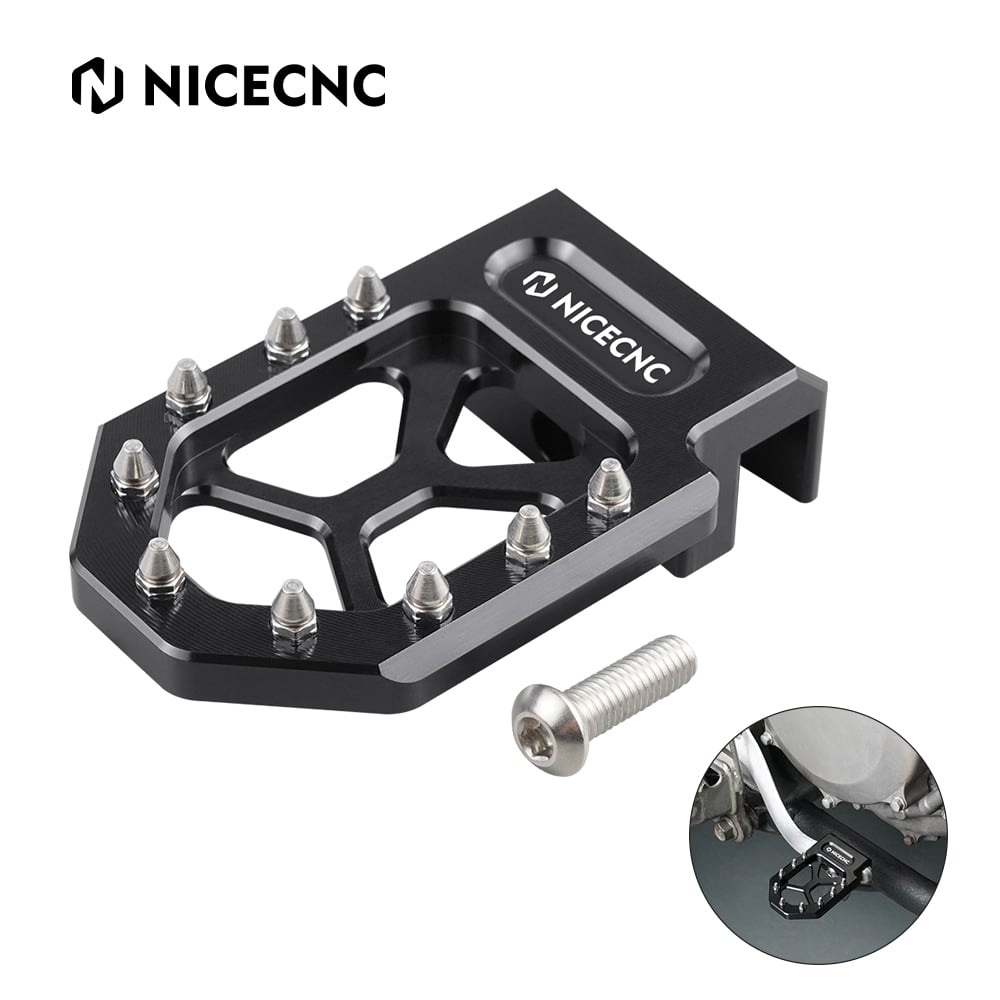 ATV Rear Brake Lever Pedal Extender Plate Tip Pad For Yamaha YFZ450R Position 18