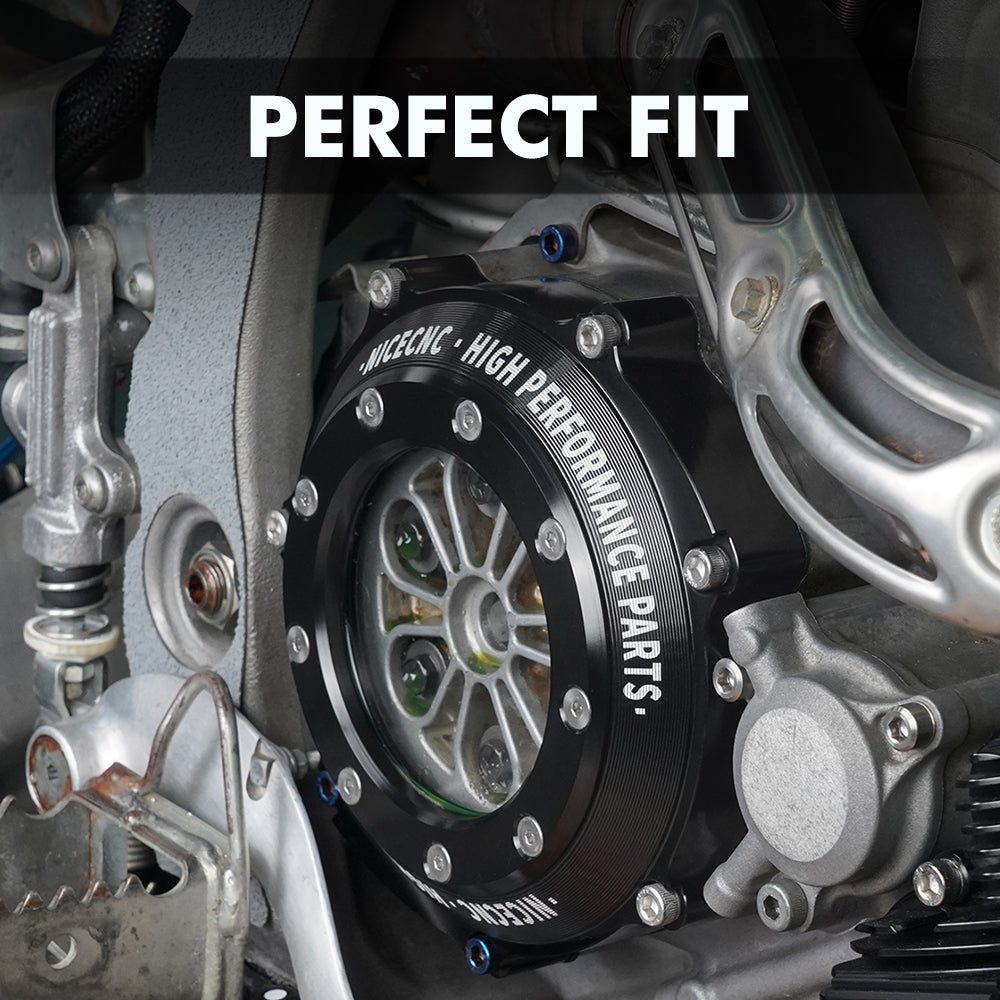 Transparent Clutch Generator Cover Gasket Kit For Yamaha YFZ450R