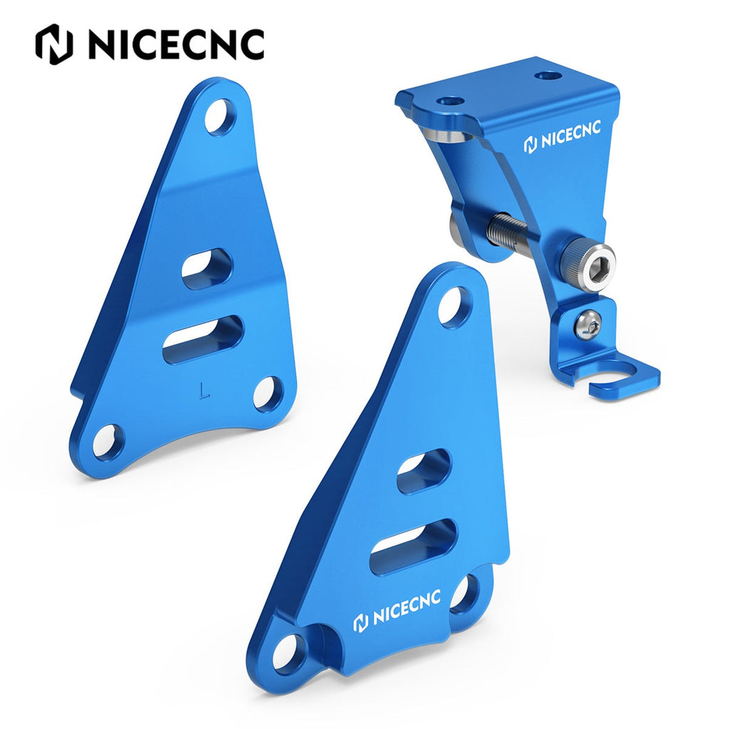 3PCS Engine Stays Mounting Brackets Set For Yamaha YFZ450R 2009-2025