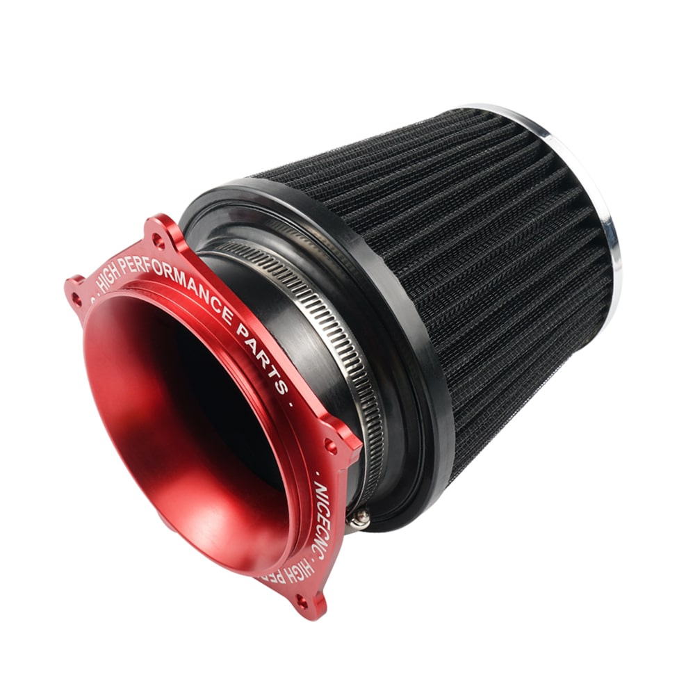 High-Flow Air Filter Intake w/ Adapter Kit For Yamaha YFZ450R 2009-2026