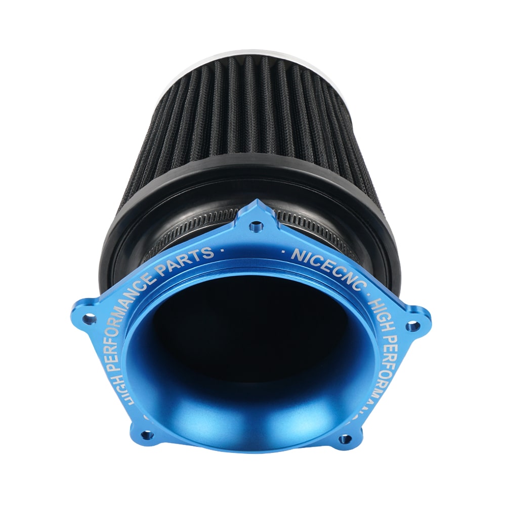 High-Flow Air Filter Intake w/ Adapter Kit For Yamaha YFZ450R 2009-2026