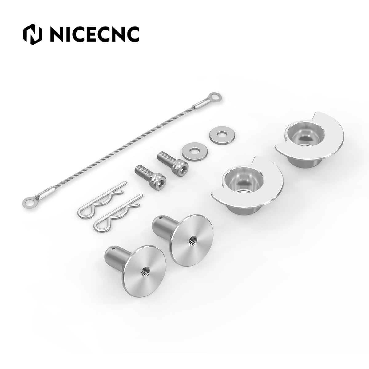 Seat Receptacle Latch Replacement Pin Kit  For Yamaha YFZ450R / SE