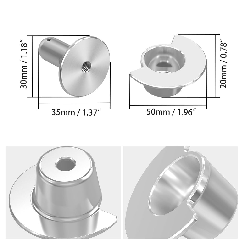 Seat Receptacle Latch Replacement Pin Kit  For Yamaha YFZ450R / SE