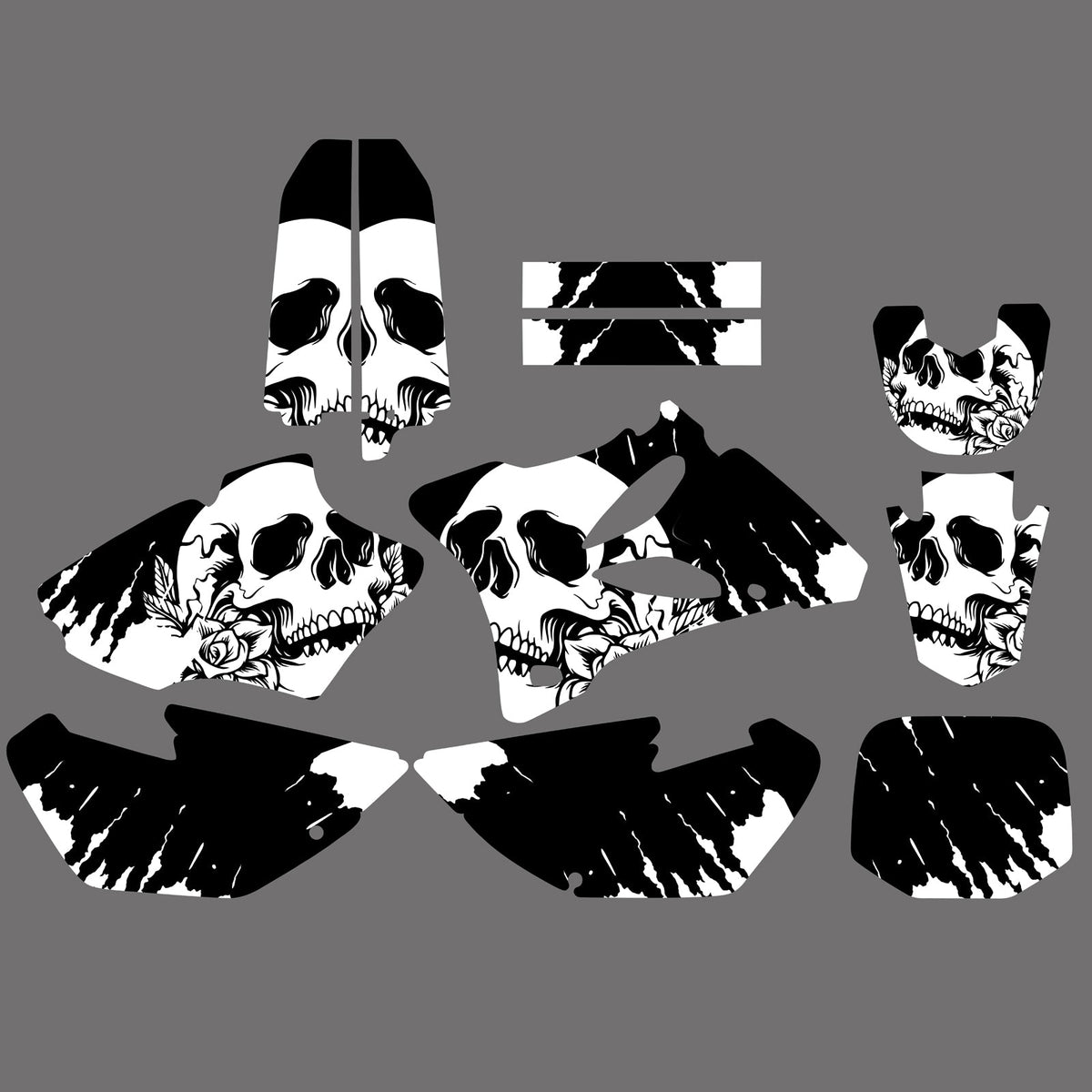 Team Graphics Backgrounds Decals Stickers For Yamaha YZ85 2002-2014